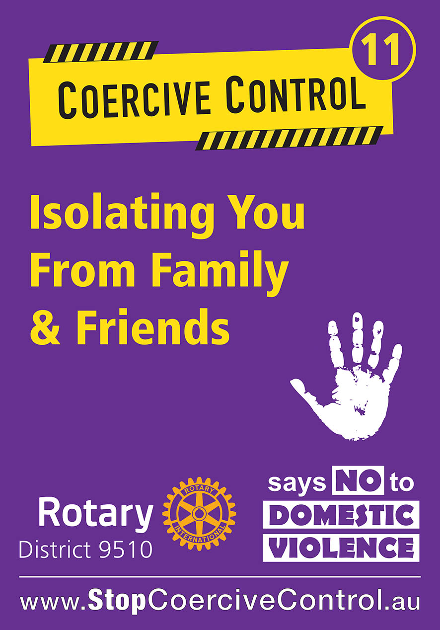 /11 - Isolating you from Friends and Family